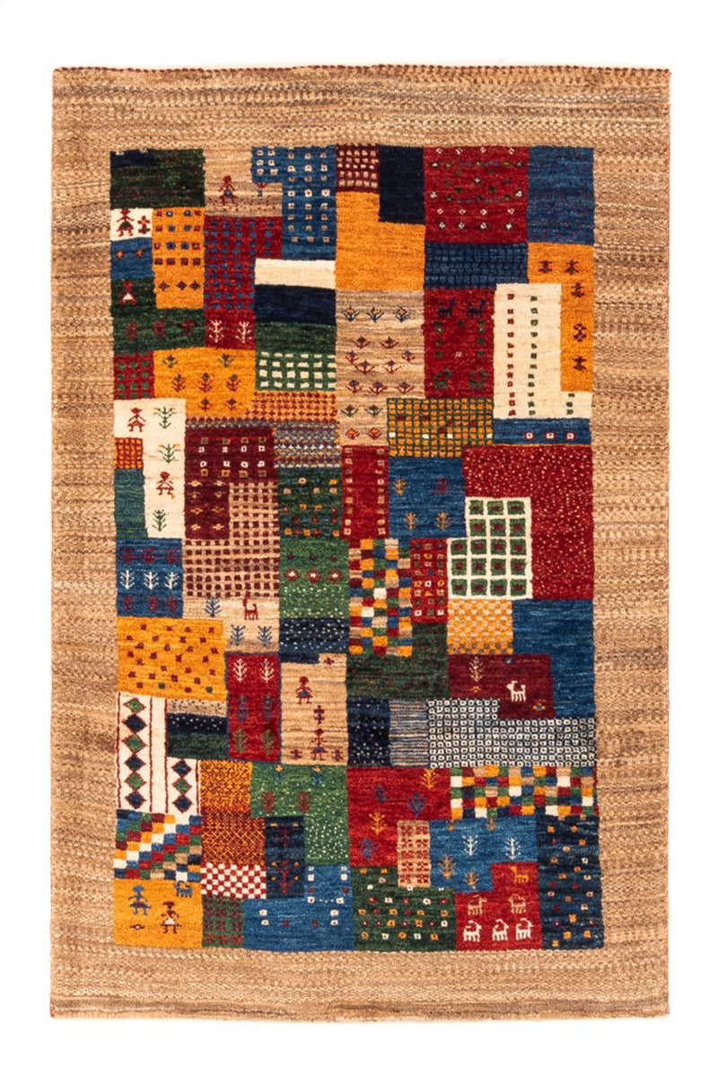 Loribaft Tapete 82x123cm - Perserteppich Wollteppich
