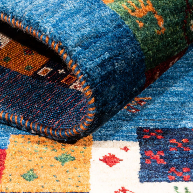 Loribaft Tapete 83x128cm - Perserteppich Wollteppich