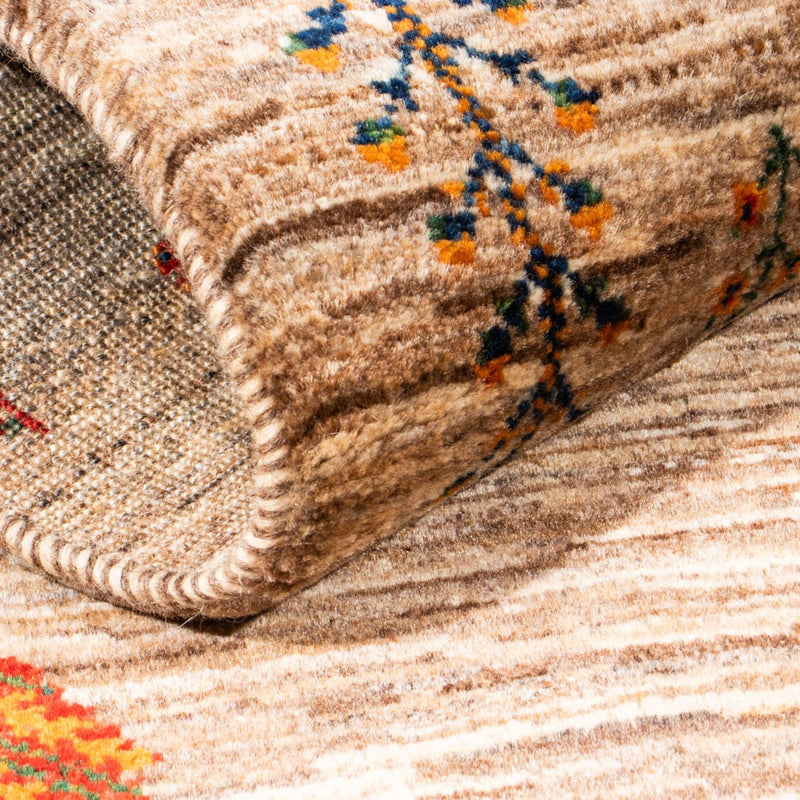 Loribaft Tapete 133x81cm - Perserteppich Wollteppich