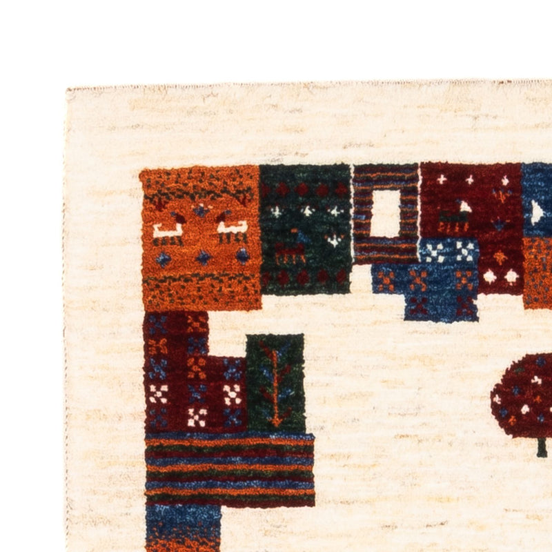 Loribaft Tapete 128x80cm - Perserteppich Wollteppich