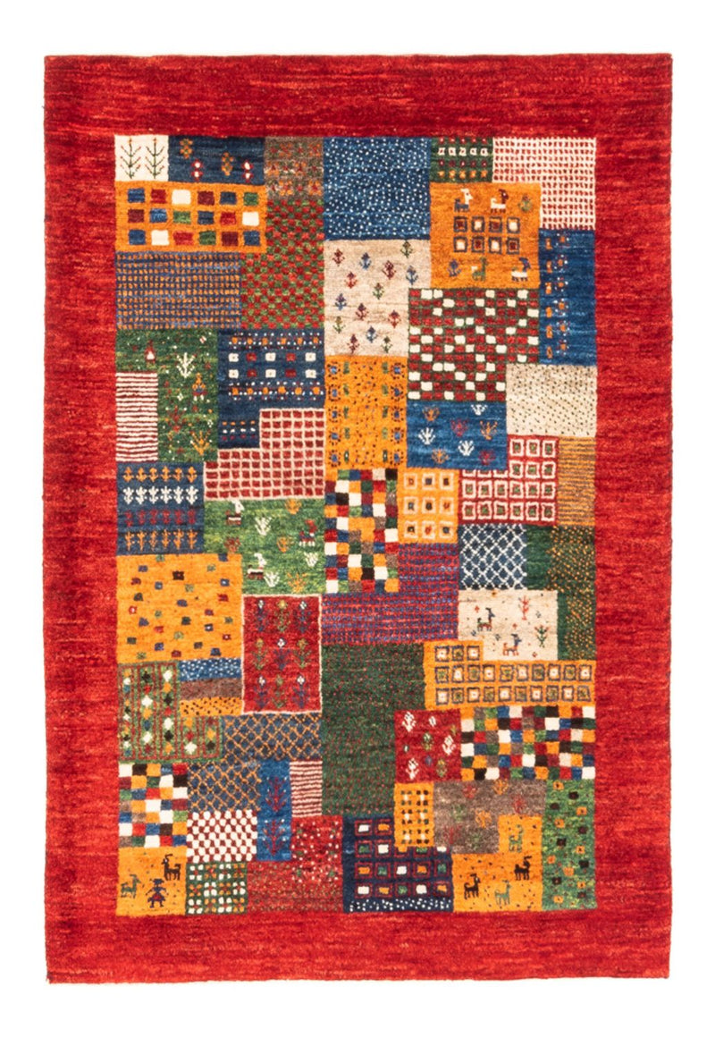Loribaft Tapete 126x86cm - Perserteppich Wollteppich