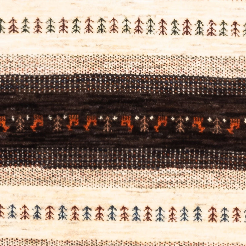Loribaft Tapete 128x81cm - Perserteppich Wollteppich