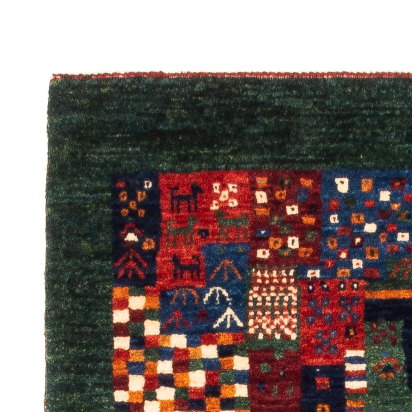 Loribaft Tapete 134x82cm - Perserteppich Wollteppich