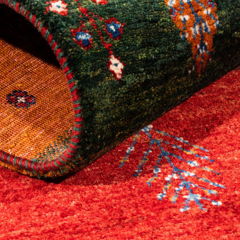 Loribaft Tapete 136x84cm - Perserteppich Wollteppich