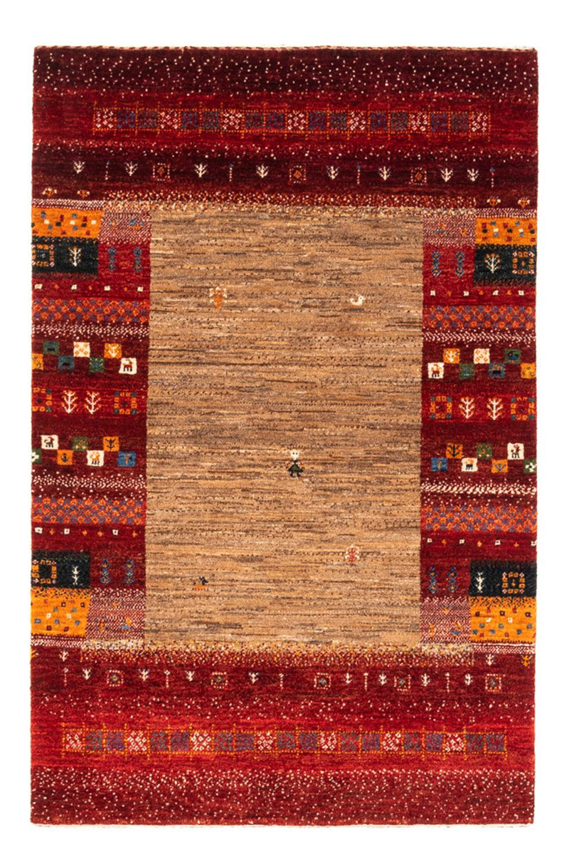 Loribaft Tapete 134x92cm - Perserteppich Wollteppich