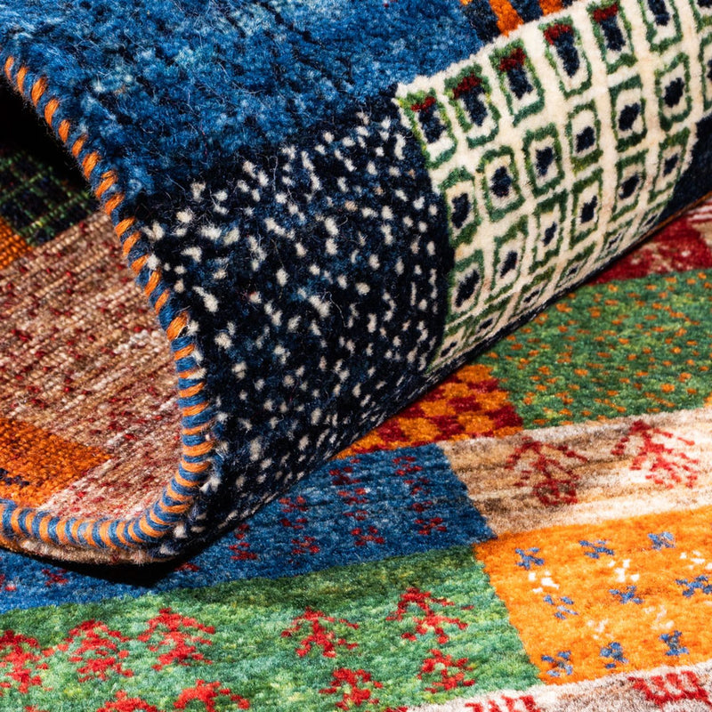 Loribaft Tapete 100x147cm - Perserteppich Wollteppich