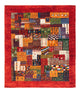 Loribaft Teppich Perser 123x110cm - Orientteppich