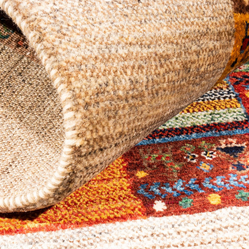 Gabbeh Teppich - Loribaft Perser - Royal - 151 x 104 cm - mehrfarbig