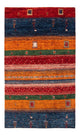 Tapete Gabbeh - Loribaft Persa - Real - 135 x 85 cm - multicolorido