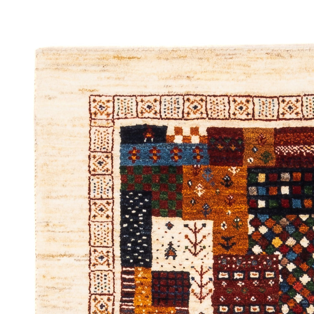 Loribaft Tapete 82x125cm - Perserteppich Wollteppich
