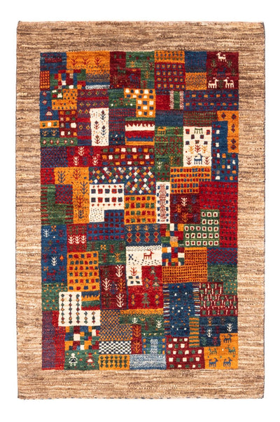 Loribaft Tapete 84x123cm - Perserteppich Wollteppich