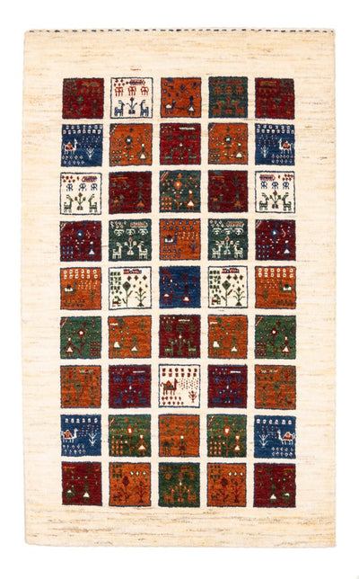 Loribaft Tapete 84x132cm - Perserteppich Wollteppich