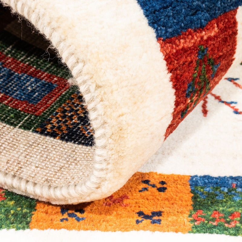 Loribaft Tapete 84x120cm - Perserteppich Wollteppich