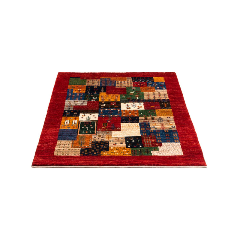Tapete Gabbeh - Loribaft Persa - Real - 125 x 84 cm - multicolorido