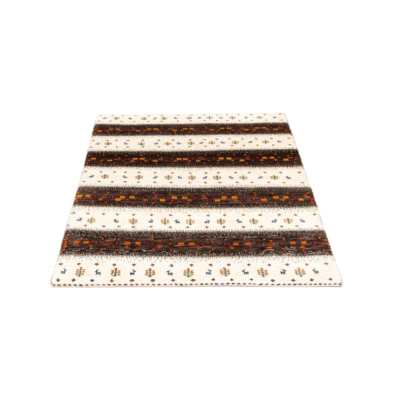 Tapete Gabbeh - Loribaft Persa - Real - 127 x 83 cm - multicolorido