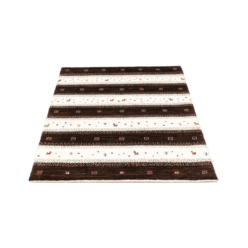 Tapete Gabbeh - Loribaft Persa - Real - 136 x 84 cm - multicolorido