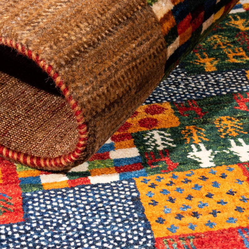 Loribaft Tapete 134x88cm - Perserteppich Wollteppich
