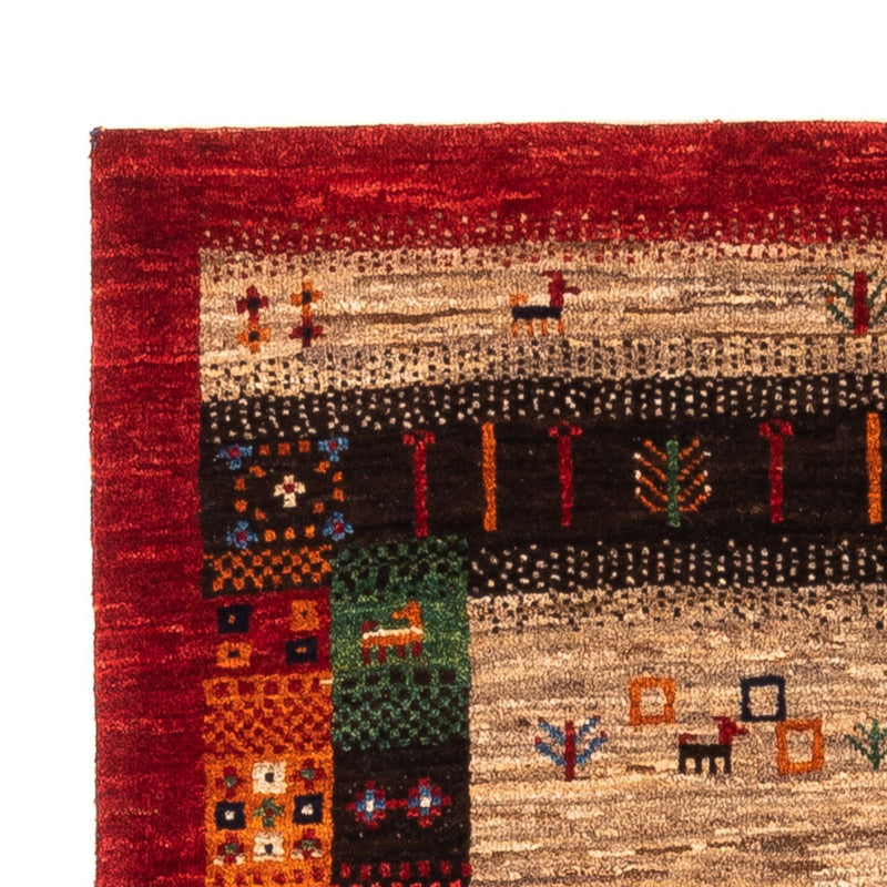 Loribaft Tapete 87x125cm - Perserteppich Wollteppich
