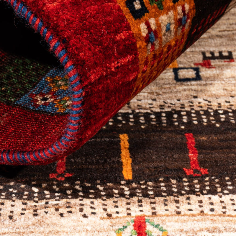Loribaft Tapete 87x125cm - Perserteppich Wollteppich