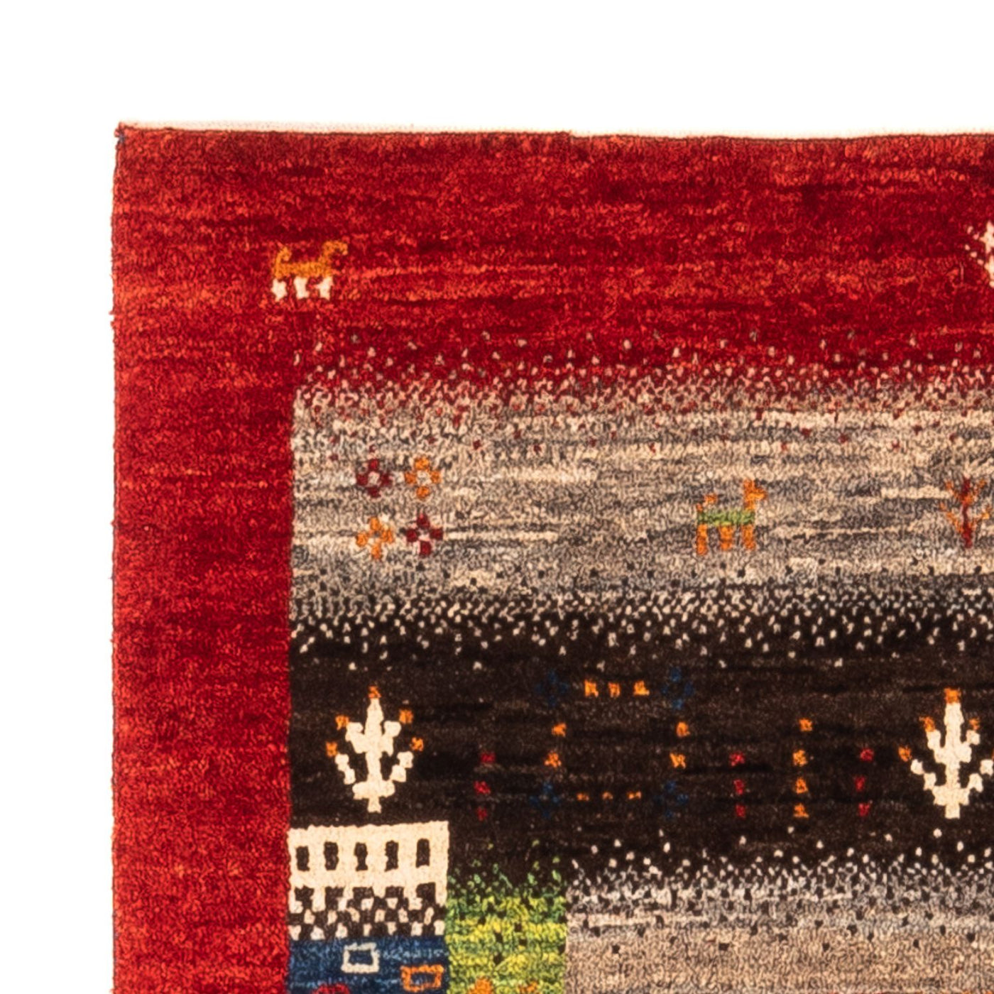 Loribaft Tapete 128x80cm - Perserteppich Wollteppich