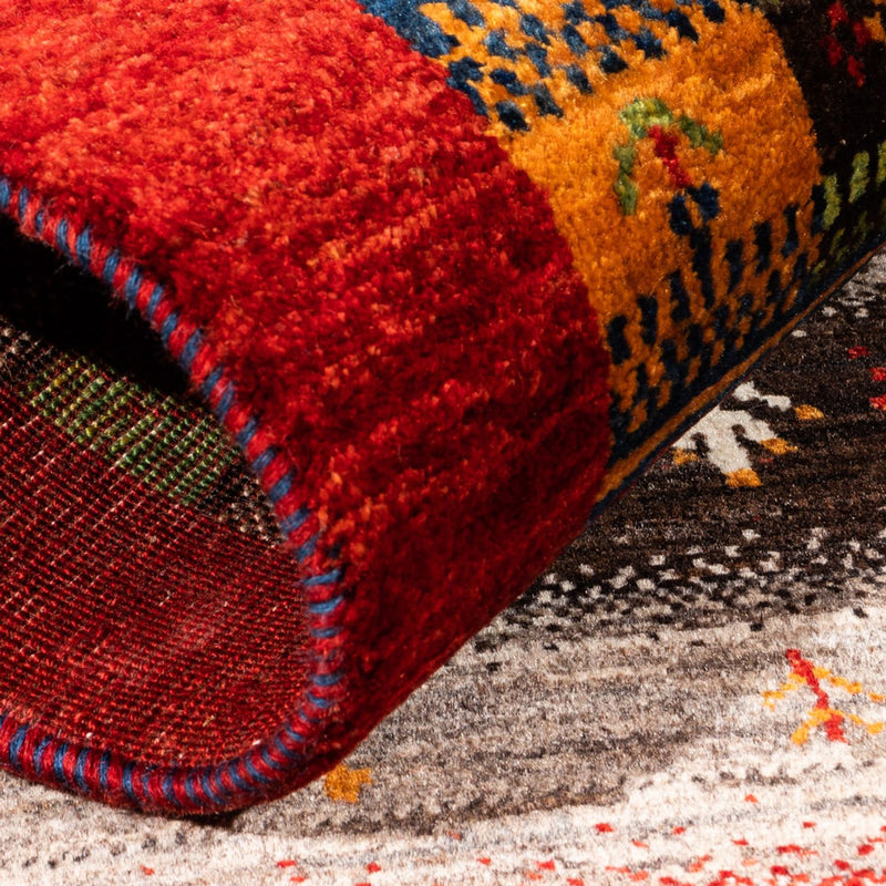 Loribaft Tapete 128x80cm - Perserteppich Wollteppich