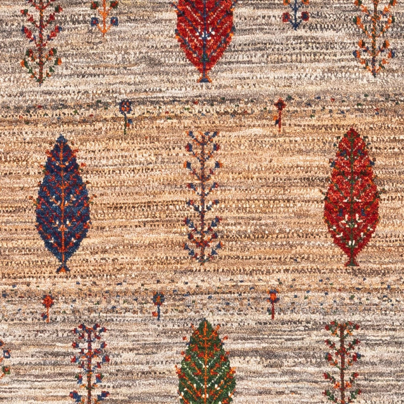 Tapete Gabbeh - Loribaft Persa - Real - 126 x 85 cm - multicolorido