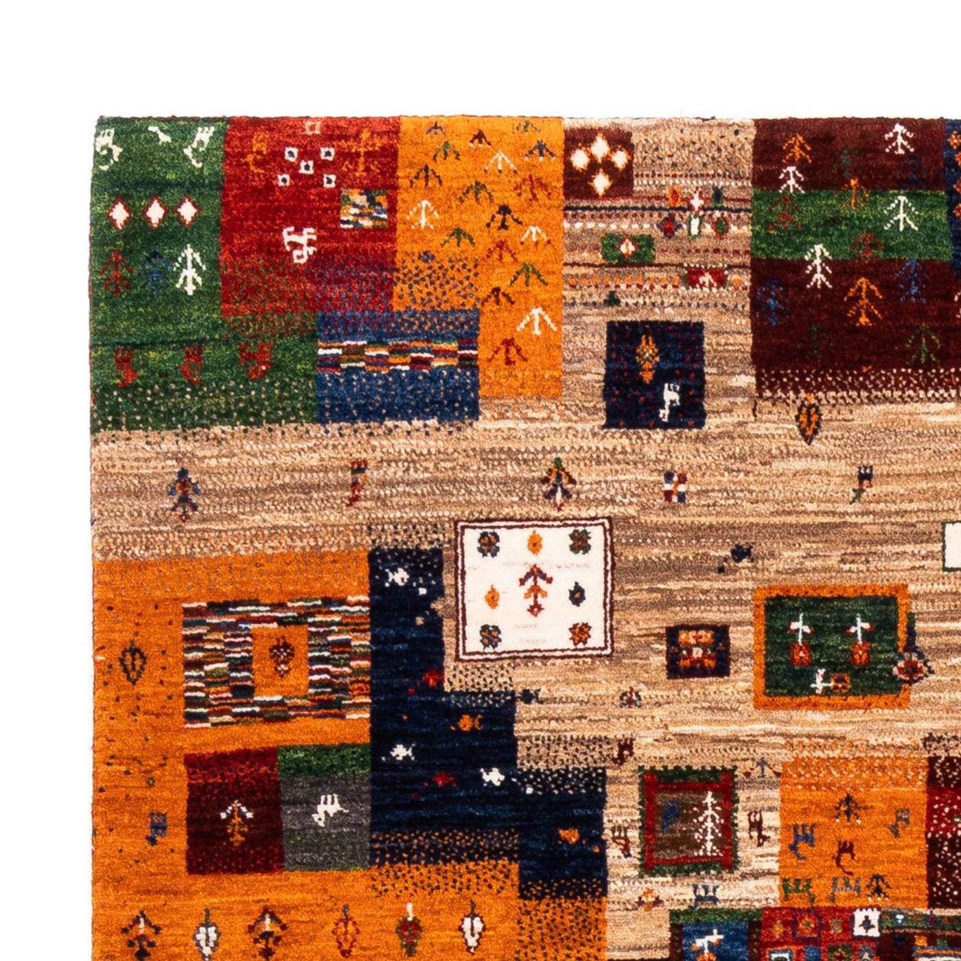 Loribaft Tapete 192x152cm - Perserteppich Wollteppich