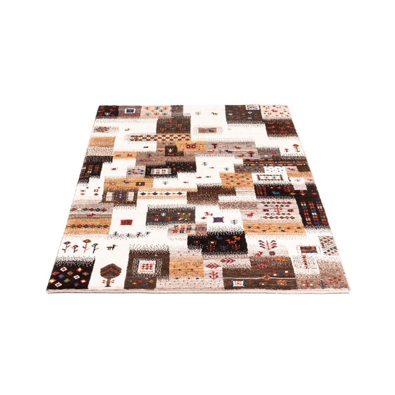 Tapete Gabbeh - Loribaft Persa - Real - 147 x 85 cm - cinzento