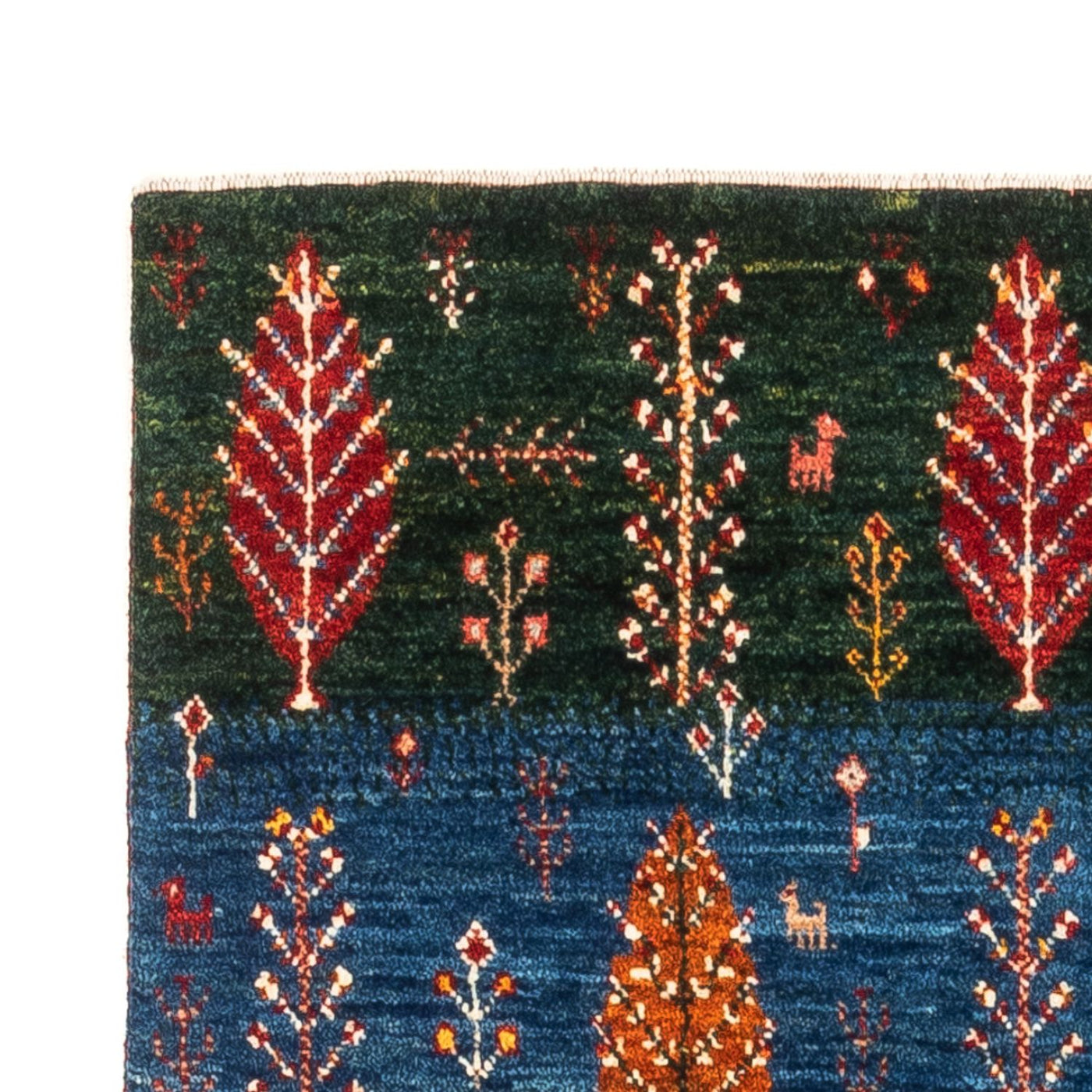 Loribaft Tapete 132x84cm - Perserteppich Wollteppich