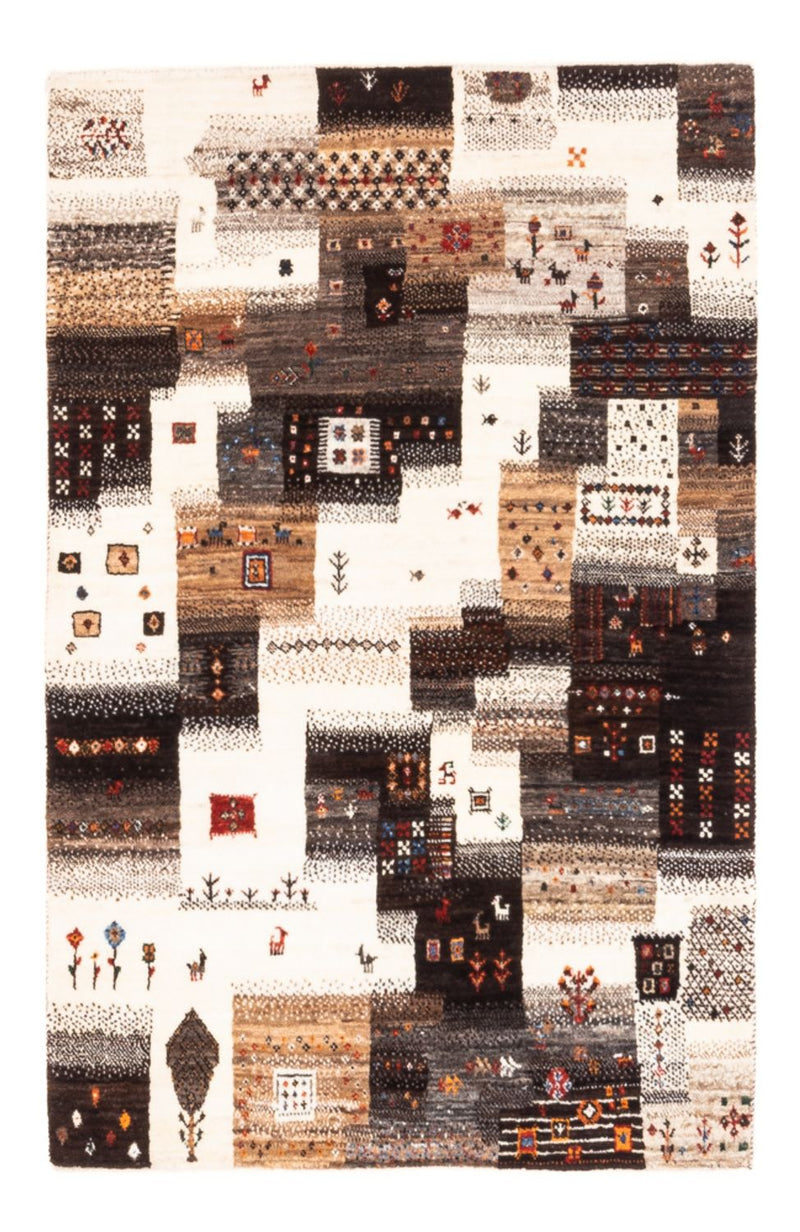 Loribaft Tapete 126x85cm - Perserteppich Wollteppich