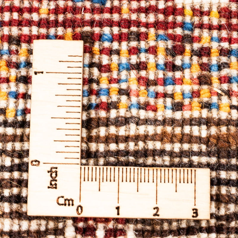 Tapete Gabbeh - Loribaft Persa - Real - 136 x 87 cm - multicolorido