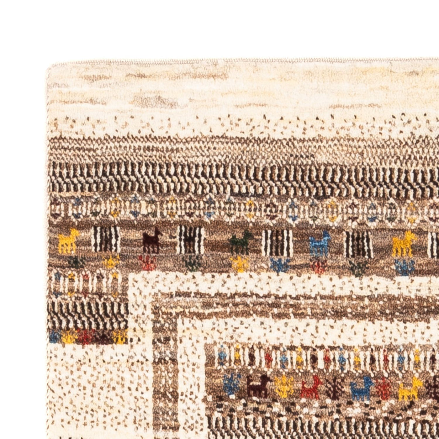 Loribaft Tapete 132x84cm - Perserteppich Wollteppich