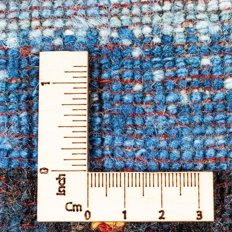 Tapete Gabbeh - Loribaft Persa - Real - 132 x 85 cm - multicolorido