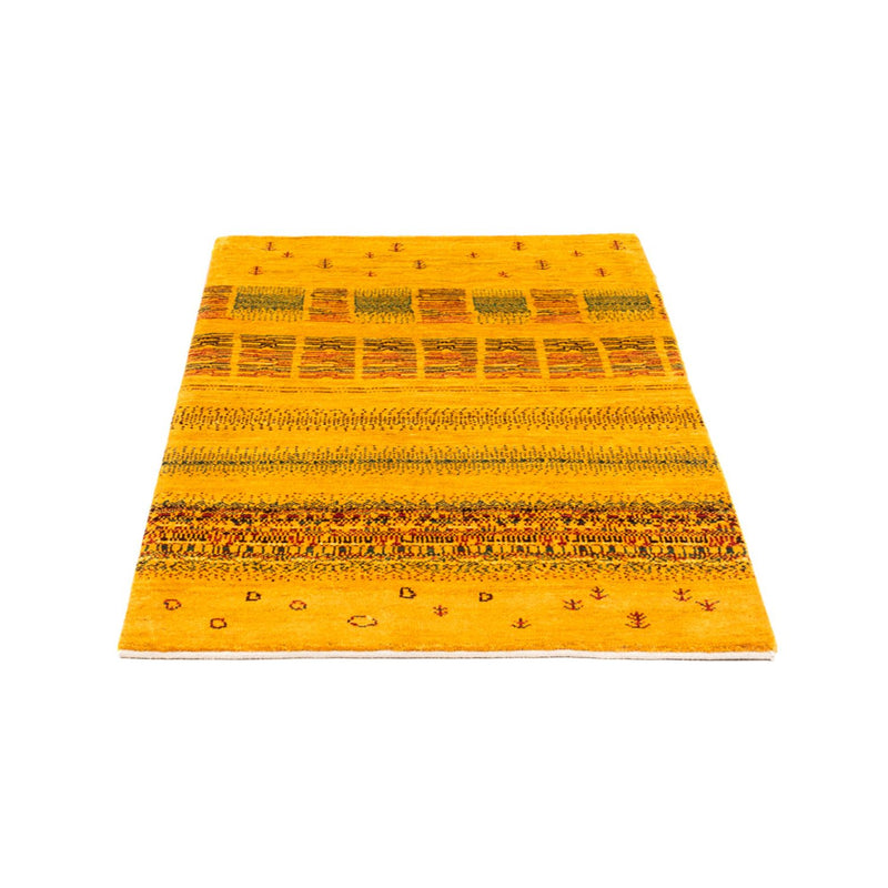 Tapete Gabbeh - Loribaft Persa - Real - 130 x 79 cm - multicolorido