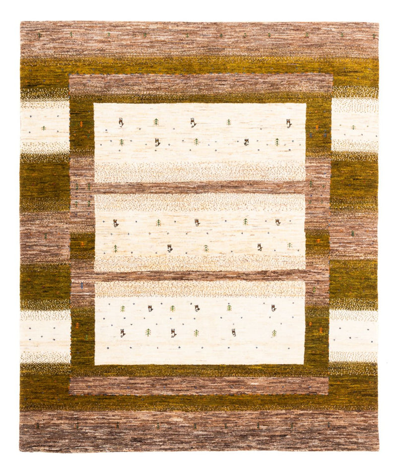 Loribaft Tapete 205x171cm - Perserteppich Wollteppich