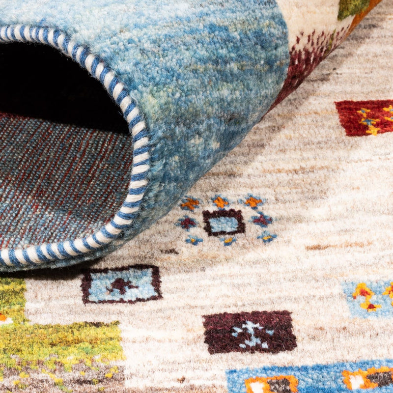 Loribaft Tapete 201x150cm - Perserteppich Wollteppich