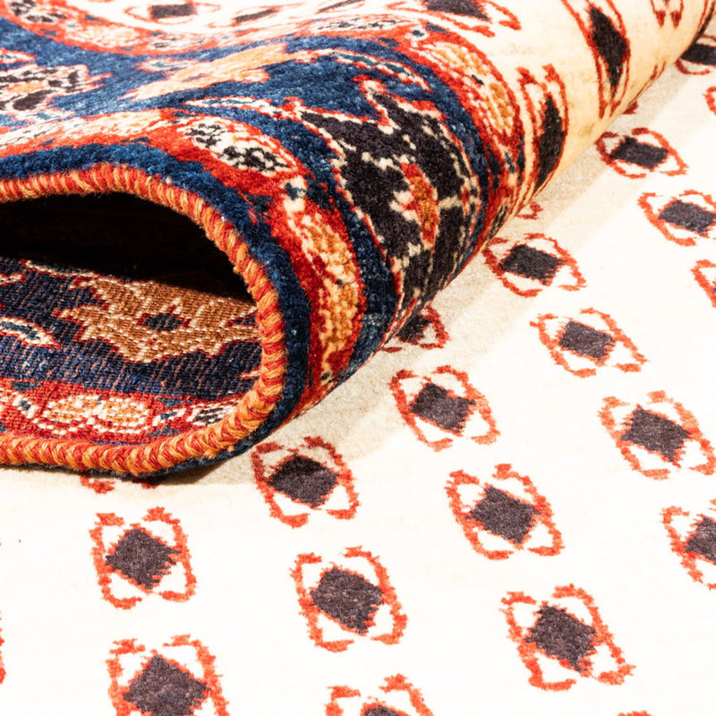 Gabbeh Persisch Teppich 214x137cm - Perserteppich Wollteppich