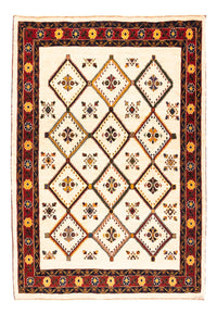 Gabbeh persa Tapete 114x155cm - Perserteppich Wollteppich - creme – product image