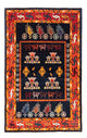 Gabbeh persa Tapete 160x108cm - Perserteppich Wollteppich