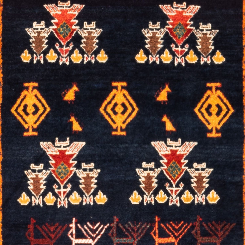 Gabbeh persa Tapete 160x108cm - Perserteppich Wollteppich