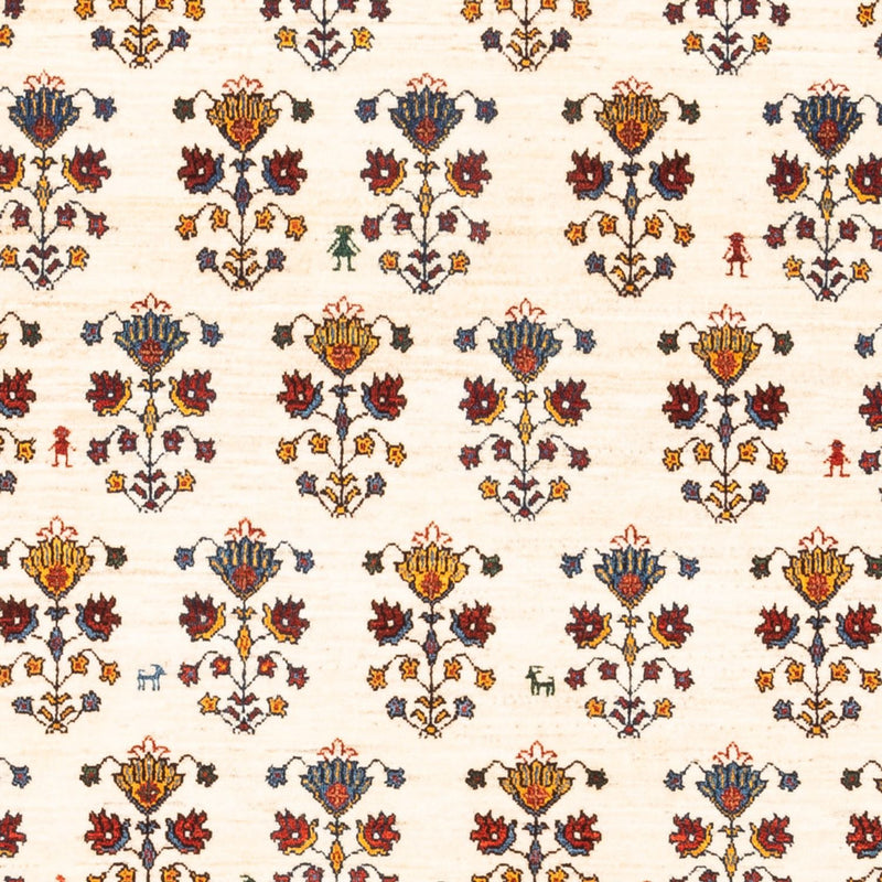 Gabbeh Persisch Teppich 194x127cm - Perserteppich Wollteppich