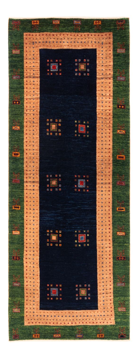 Gabbeh persa Tapete 202x82cm - Perserteppich Wollteppich