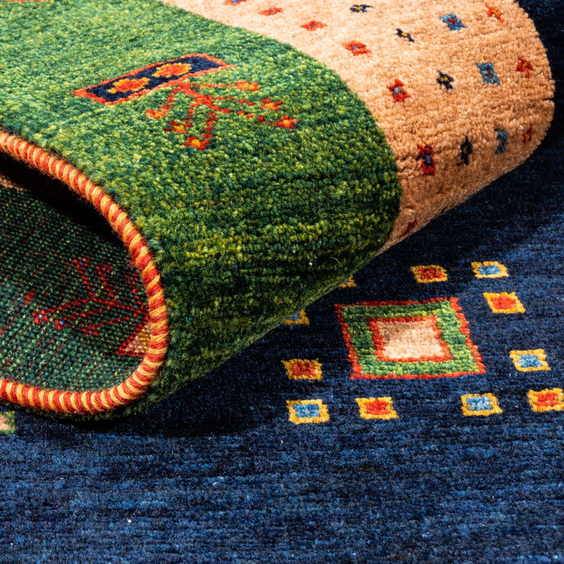 Gabbeh persa Tapete 202x82cm - Perserteppich Wollteppich