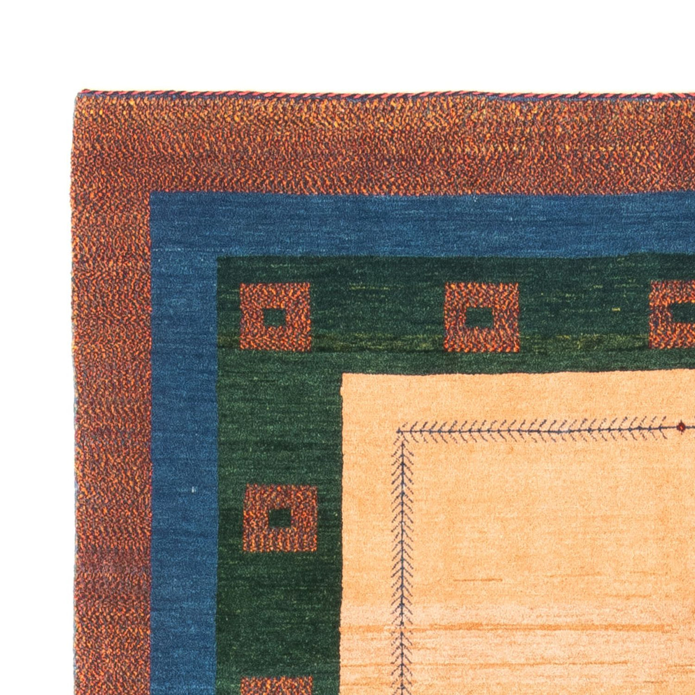 Gabbeh persa Tapete 204x152cm - Perserteppich Wollteppich