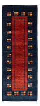 Gabbeh persa Tapete 80x214cm - Perserteppich Wollteppich