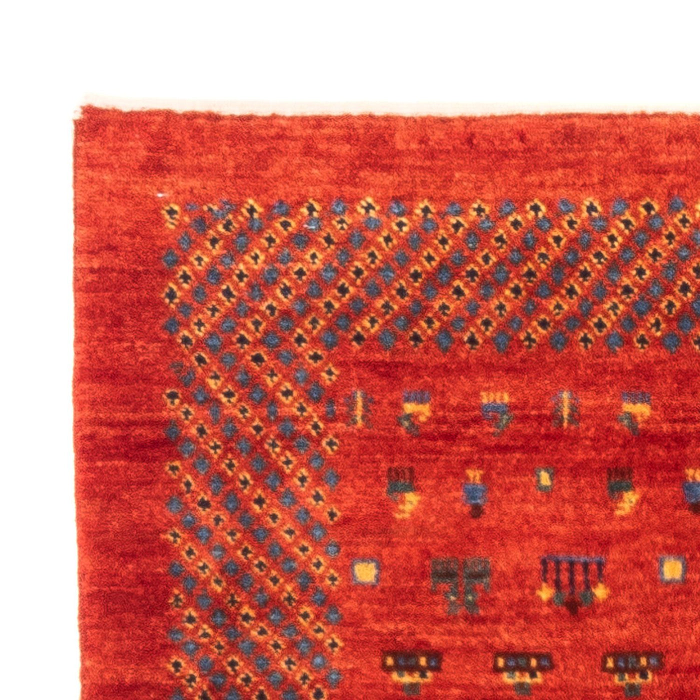 Gabbeh Persisch Teppich 130x79cm - Perserteppich Wollteppich