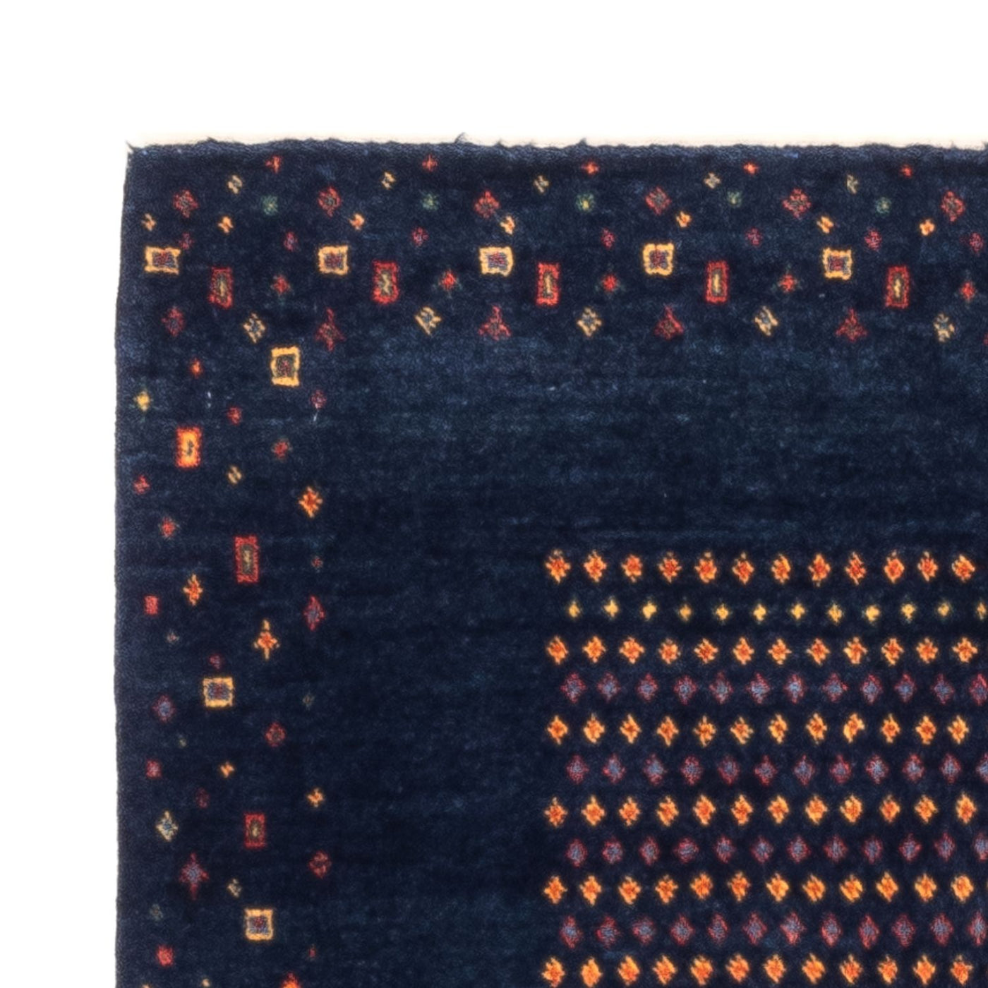Gabbeh persa Tapete 128x82cm - Perserteppich Wollteppich