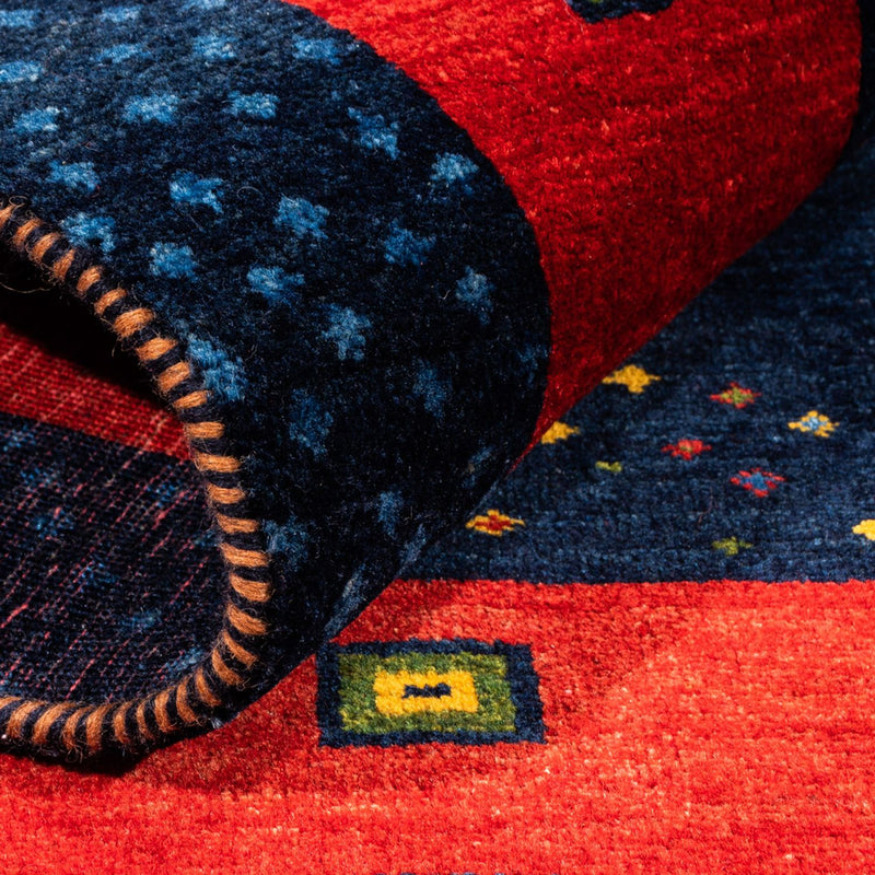 Gabbeh Persisch Teppich 176x123cm - Perserteppich Wollteppich