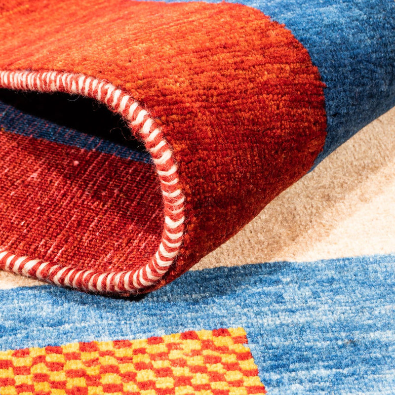Gabbeh Persisch Teppich 152x102cm - Perserteppich Wollteppich