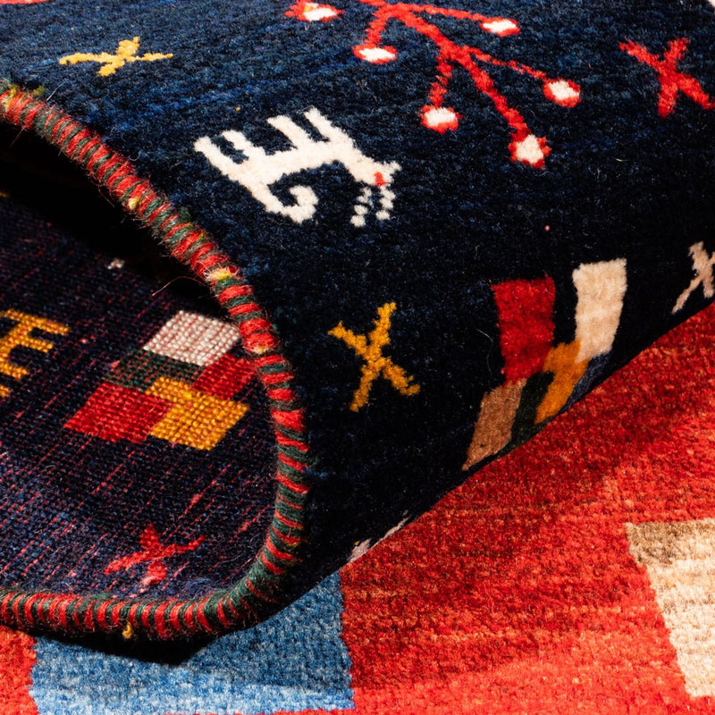 Gabbeh Persisch Teppich 172x126cm - Perserteppich Wollteppich